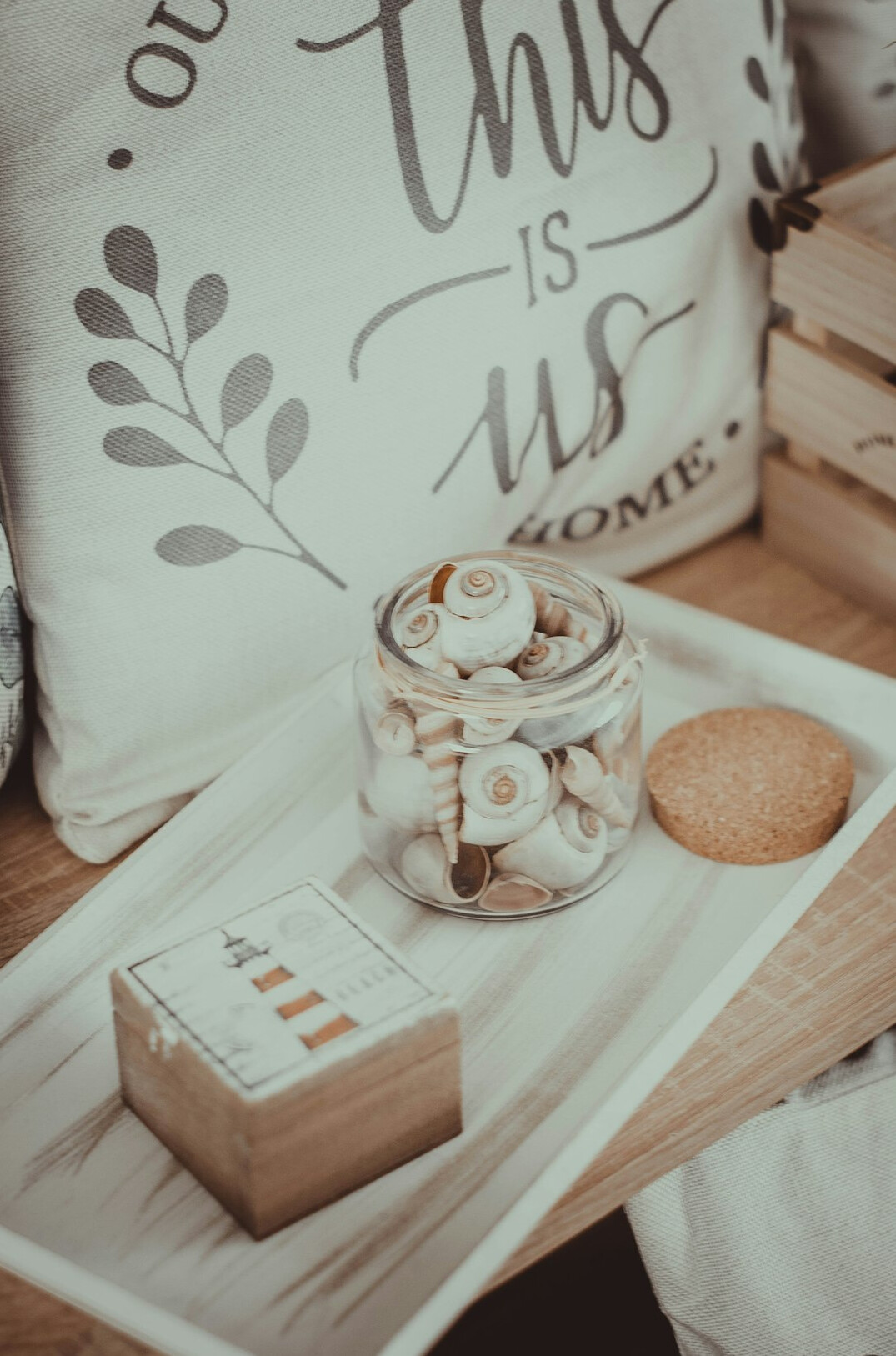savings jar at home