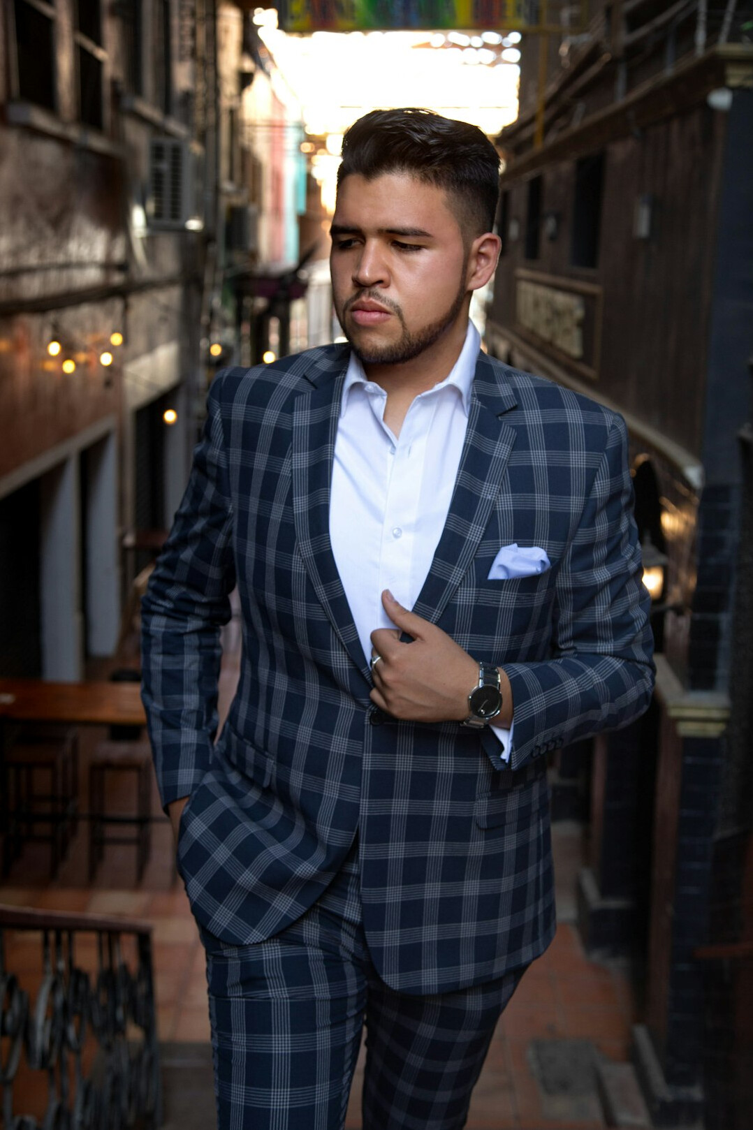 Professional man in a suit with a friendly expression